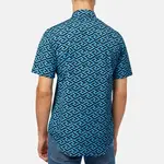 VERSACE Мужская синяя рубашка - фото 6