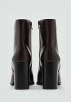 Ботильоны на высоком каблуке Mango, Chocolate - фото 3