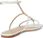 Сандалии Veronica Beard Marbella, Parchment White Leather - фото 5