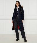 Пальто женское Tommy Hilfiger длинное пуховое, синий - фото 2
