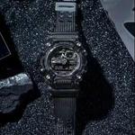 Часы CASIO G-Shock Analog-Digital 'Black Purple', черный - фото 2