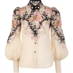 Рубашка FW24 женская Milk Tea Beige Zimmermann, Milk Tea - фото