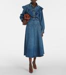 Джинсовая рубашка Матильда Ulla Johnson, Danube - фото 2