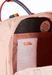 Рюкзак kånken rainbow mini Fjällräven, Chalk Rose/ Rainbow Pattern - фото 3