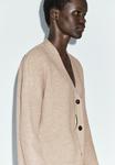 Кардиган Massimo Dutti Cardigan, Beige - фото 3