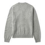 Джемпер унисекс CDG Play, серый - фото 8