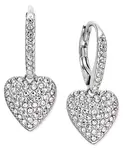 Серьги-Подвески в форме сердца, созданные для Macy's Eliot Danori, silver - фото