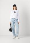 Толстовка Calvin Klein Jeans Sweatshirt, Brilliant White/White - фото 5
