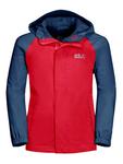 Дождевик Jack Wolfskin, цвет rot/blau - фото