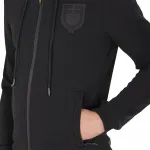 Толстовка Equestro Inside Fleece full zip, черный - фото 3