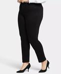Джинсы Sheri Slim Plus Size NYDJ, черный - фото 3