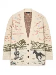 Кардиган с принтом Alanui, нейтральный - фото
