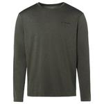 Футболка Essential l/s - функциональная рубашка Vaude, хаки - фото
