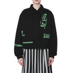 Куртка джинсовая с логотипом WE11DONE, черная - фото 3