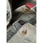 Верхняя рубашка Superdry Heavyweight Unlined, серый - фото 5