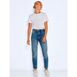 Джинсы Noisy May Moni Straight Ankle AZ221DB High Waist, синий - фото 4