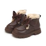 Детская кожаная обувь для детей Budding, коричневый - фото 9