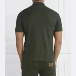 Рубашка поло стандартного кроя Ea7, зеленый - фото 3