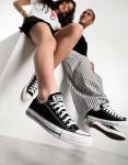 Черные кроссовки Converse Chuck Taylor All Star Ox - фото 2