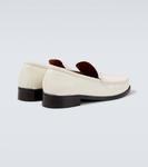 Кожаные лоферы Acne Studios, White - фото 6