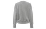 Свитер round neck pullover long sleeves hoodie gray Burberry, серый - фото 2