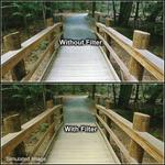 Фильтр Tiffen 4 x 5.65" 1 Antique Suede Solid Color Filter 45650AS1 - фото 2