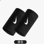 Браслет Nike Swoosh Doublewide 'Black' - фото 2