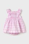 Детское хлопковое платье Mayoral, розовый - фото