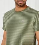 Футболка мужская Tommy Jeans в полоску, зеленый - фото 4