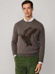 Свитер Hackett London INTARSIA DUCK, Chocolate - фото 2