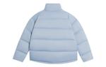 Пуховик LiNing женский мягкий серо-голубой - фото 3