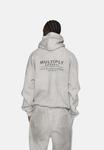 Худи Multiply Apparel OVERSIZE , Grey Melange/Grey - фото 3