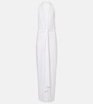 Платье с халтернеем Norma Kamali, Snow White - фото