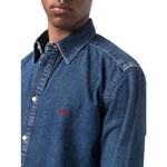 Простая рубашка DIESEL, синий - фото 7