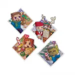 Детская фигурка Minecraft 3.25В'' Advent Calendar, коричневый - фото 5