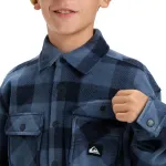 Детская рубашка Bering Strait Check Quiksilver, синий - фото 4