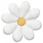 Подушка в форме цветка/белая, 47x8 см Skogsduva IKEA - фото