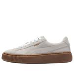 Кроссовки suede platform core l 'whisper white' Puma, синий - фото