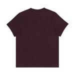 Прямая футболка Courrèges AC Бордовый - фото 2