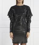 Платье женское Karl Lagerfeld с пайетками, серый - фото