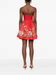 Платье мини Patience Zimmermann, красный - фото 4
