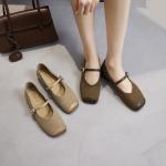 Туфли Мэри Джейн женские Gemeiq, хаки - фото 8