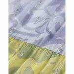 Платье Scotch & Soda Gathered short sleeve long, серый - фото 5