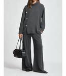 Брюки-капюшоны с резинкой, черные Dear Scarlett, черный - фото