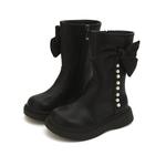 Прочные теплые детские высокие сапоги Kids' Budding, Ecru - фото 8