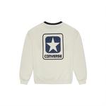 Loose Fit Ringer Crew Neck Converse, белый - фото 4