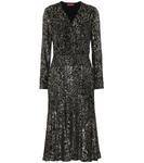 Платье миди Марты Деворе Altuzarra, черный - фото