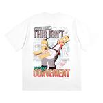 Футболка унисекс The Simpsons, белая (с длинным рукавом) - фото 4