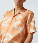 Шелковая рубашка Dries Van Noten, Peach - фото 5