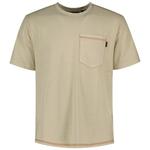 Футболка Superdry Contrast Stitch Pocket, бежевый - фото